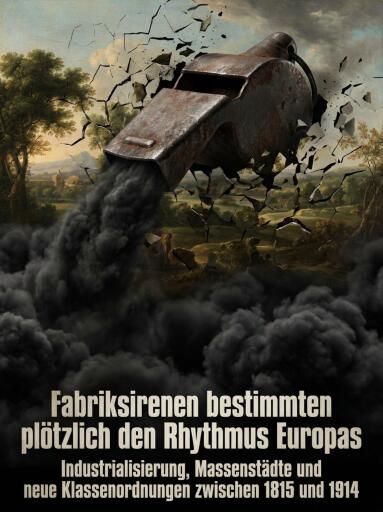 Fabriksirenen bestimmten plötzlich den Rhythmus Europas