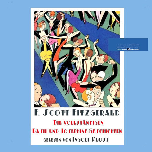 Portada del audiolibro «Die vollständigen Basil und Josephine-Geschichten», de F. Scott Fitzgerald