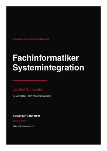 Fachinformatiker Systemintegration
