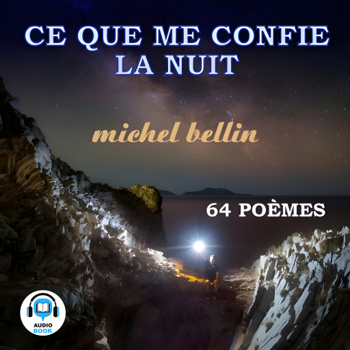Portada del audiolibro «Ce que me confie la nuit», de Michel Bellin