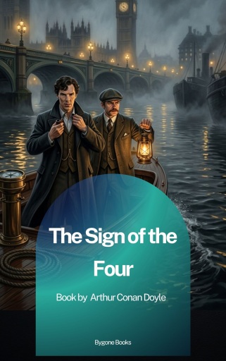 Portada del libro «The Sign of the Four», de Arthur Conan Doyle
