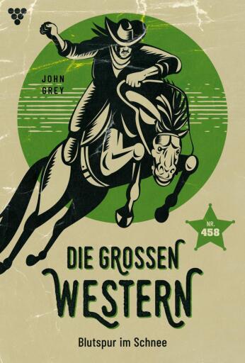 Portada del libro «Blutspur im Schnee», de John Grey