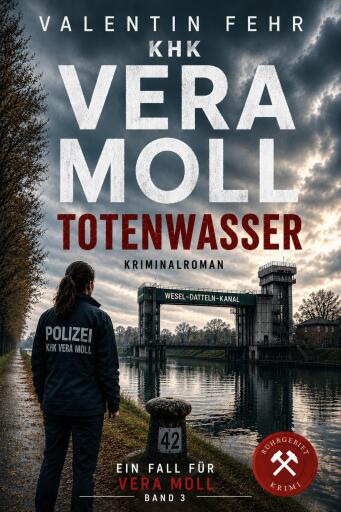 Portada del libro «Totenwasser», de Valentin Fehr