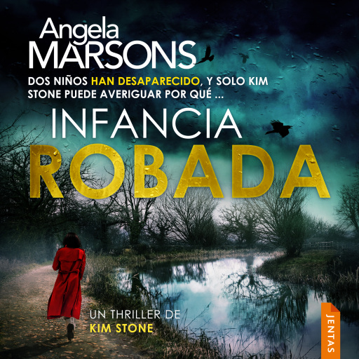 Portada del audiolibro «Infancia robada», de Angela Marsons