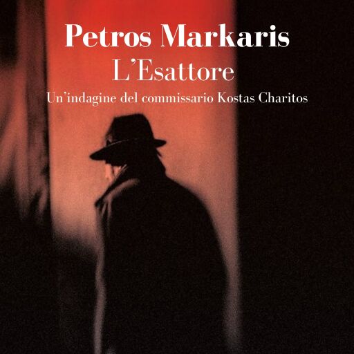 Portada del audiolibro «L'esattore», de Petros Márkaris