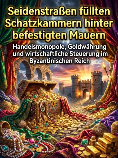 Seidenstraßen füllten Schatzkammern hinter befestigten Mauern