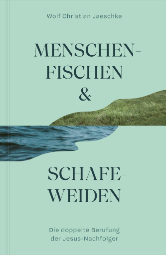 Portada del libro «Menschenfischen & Schafeweiden», de Wolf Christian Jaeschke
