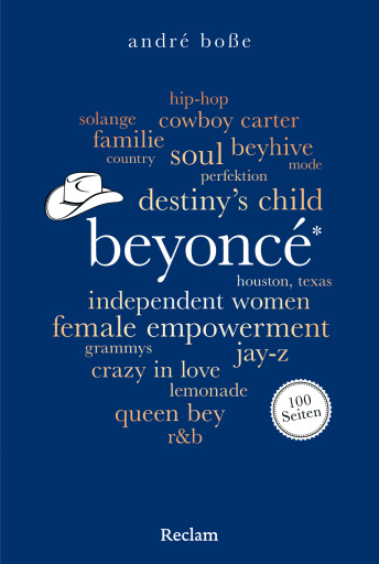Portada del libro «Beyoncé. 100 Seiten», de André Boße