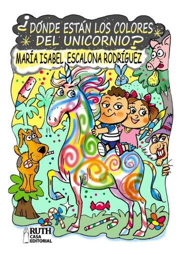 ¿Dónde están los colores del unicornio?