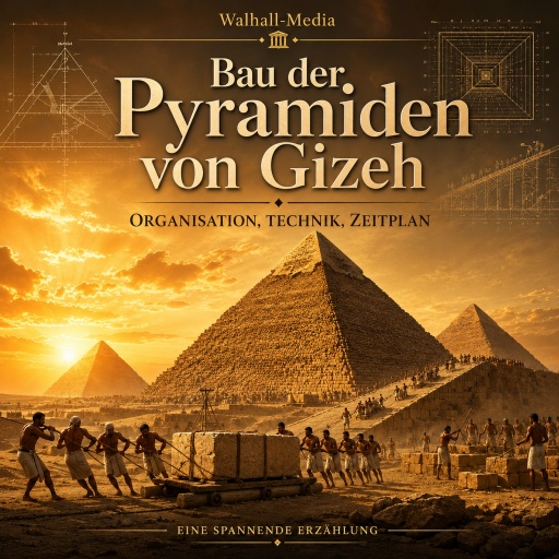 Bau der Pyramiden von Gizeh – Organisation, Technik, Zeitplan
