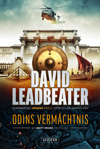 Portada del libro «ODINS VERMÄCHTNIS (ein Matt Drake Abenteuer)», de David Leadbeater