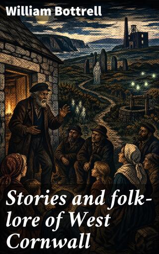 Portada del libro «Stories and folk-lore of West Cornwall», de William Bottrell
