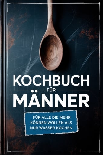 Kochbuch für Männer: Für alle die mehr können wollen als nur Wasser kochen - inkl. Benimmregeln - Für Männer, die denken, die Küche räumt sich von selbst auf!
