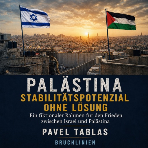 Portada del audiolibro «Palästina – Stabilitätspotenzial ohne Lösung», de Pavel Tablas