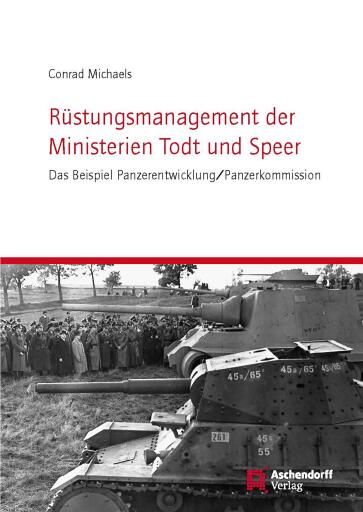 Rüstungsmanagement der Ministerien Todt und Speer