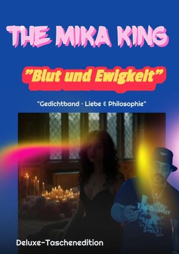 "Blut und Ewigkeit" "Gedichtband · Liebe & Philosophie" Deluxe-Taschenedition The Mika King