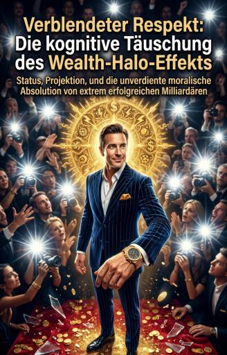 Verblendeter Respekt: Die kognitive Täuschung des Wealth-Halo-Effekts
