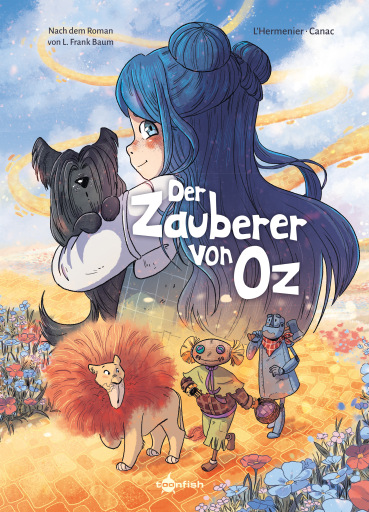 Portada del libro «Der Zauberer von Oz (Graphic Novel)», de Maxe L'Hermenier