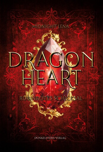 Portada del libro «Dragonheart - Rubinrotes Schicksal», de Midnight Lena