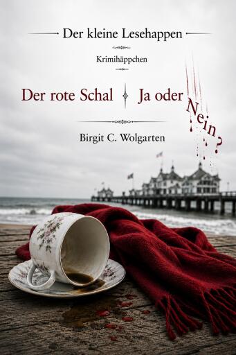 Portada del libro «Der rote Schal & Ja oder Nein?», de Birgit Wolgarten
