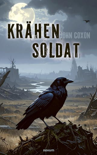 Portada del libro «Krähen-Soldat», de John Coxon
