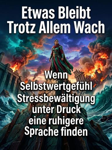 Portada del libro «Etwas Bleibt Trotz Allem Wach», de Claudia Engel