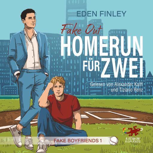 Portada del audiolibro «Fake Out – Homerun für zwei», de Eden Finley