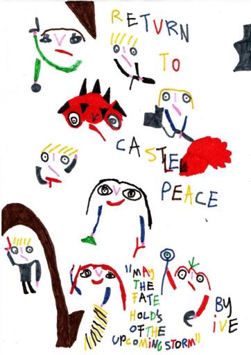 Portada del libro «Return to Castle Peace», de Ive Poison