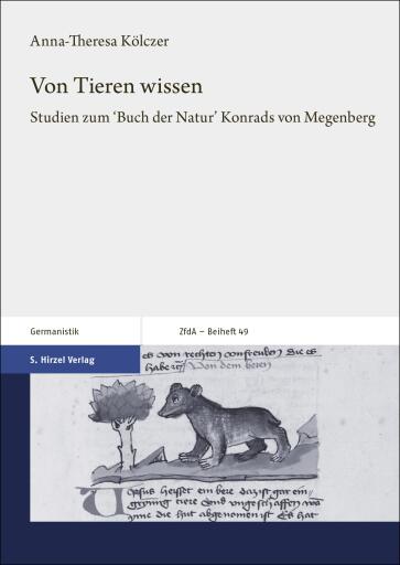 Portada del libro «Von Tieren wissen», de Anna-Theresa Kölczer