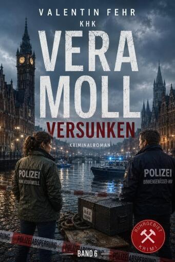 Portada del libro «Versunken», de Valentin Fehr