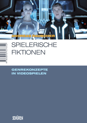 Portada del libro «Spielerische Fiktionen», de Andreas Rauscher