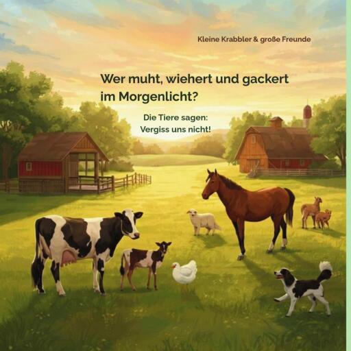Wer muht, wiehert und gackert im Morgenlicht?
