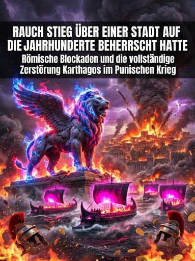 Rauch stieg über einer Stadt auf die Jahrhunderte beherrscht hatte