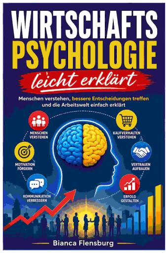 Portada del libro «Wirtschaftspsychologie leicht erklärt», de Bianca Flensburg
