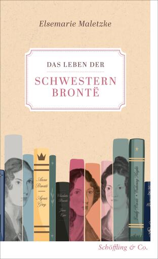 Portada del libro «Das Leben der Schwestern Brontë», de Elsemarie Maletzke