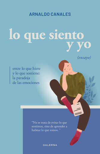 Portada del libro «Lo que siento y yo», de Arnaldo Canales