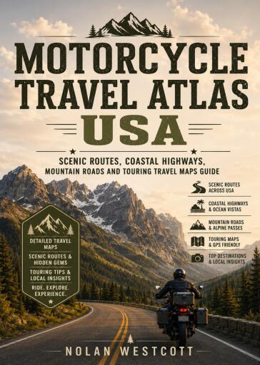 Motorcycle Travel Atlas USA