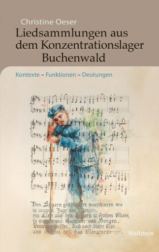 Portada del libro «Liedsammlungen aus dem Konzentrationslager Buchenwald», de Christine Oeser
