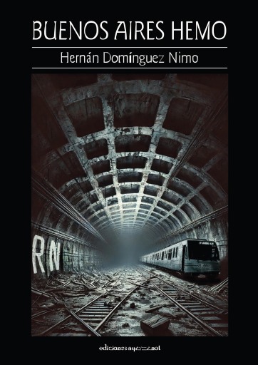 Portada del libro «Buenos Aires Hemo», de Hernán Domínguez NImo