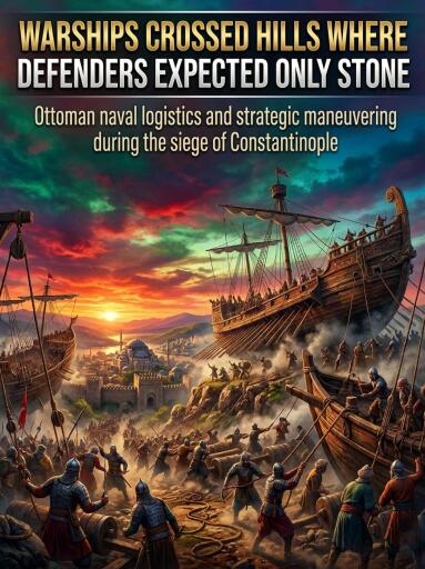 Warships Crossed Hills Where Defenders Expected Only Stone