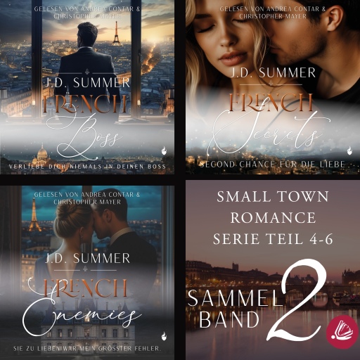 Portada del audiolibro «French Hearts Sammelband 2», de J.D. Summer