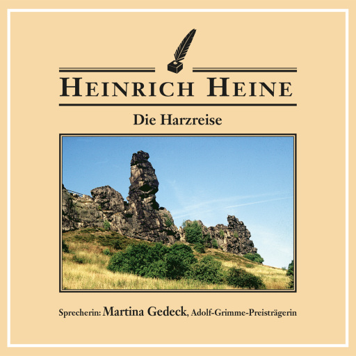 Portada del audiolibro «Die Harzreise», de Heinrich Heine
