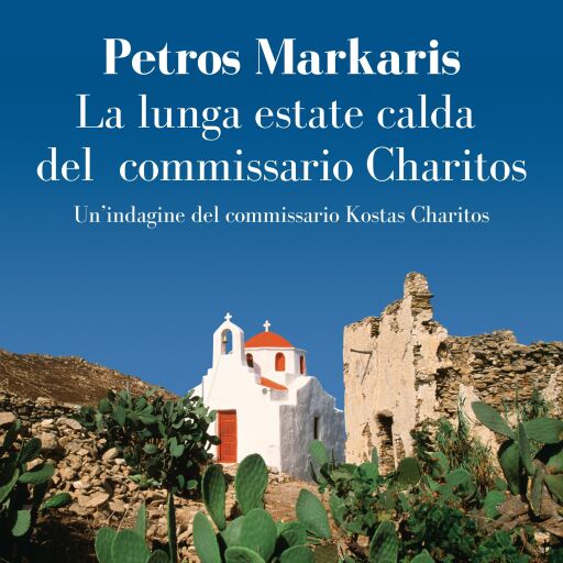 Portada del audiolibro «La lunga estate calda del Commissario Charitos», de Petros Márkaris