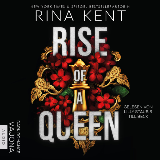 Portada del audiolibro «Rise of a Queen», de Rina Kent