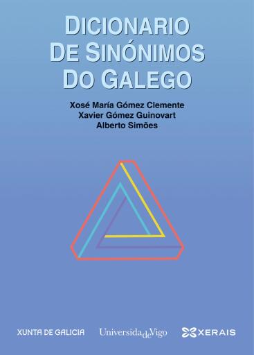 Portada del libro «Dicionario de sinónimos do galego», de Xosé María Gómez Clemente, Xavier Gómez Guinovart