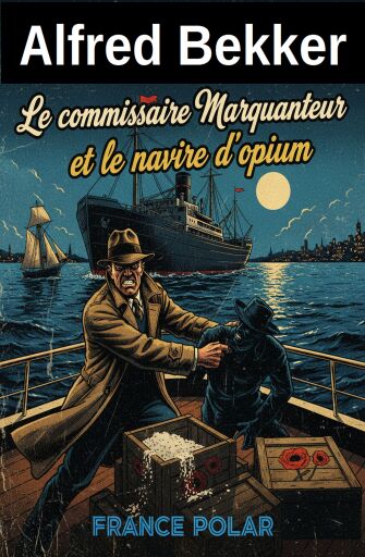 Portada del libro «Le commissaire Marquanteur et le navire d'opium : France polar», de Alfred Bekker