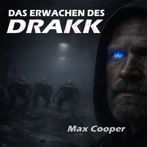 Portada del audiolibro «Das Erwachen des Drakk», de Max Cooper