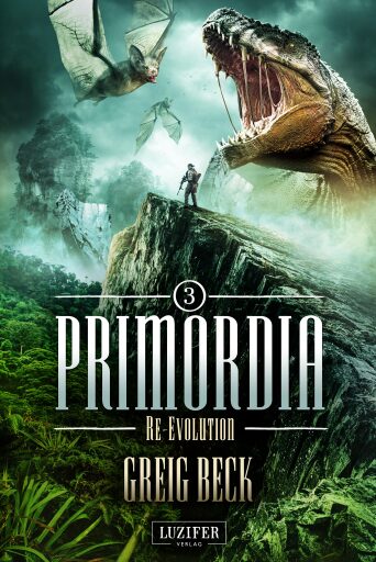 Portada del libro «PRIMORDIA 3 - RE-EVOLUTION», de Greig Beck