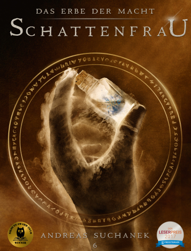 Portada del libro «Das Erbe der Macht - Band 6: Schattenfrau», de Andreas Suchanek