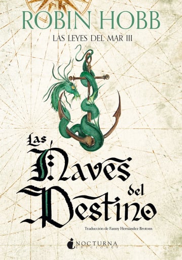 Portada del libro «Las naves del destino», de Robin Hobb
